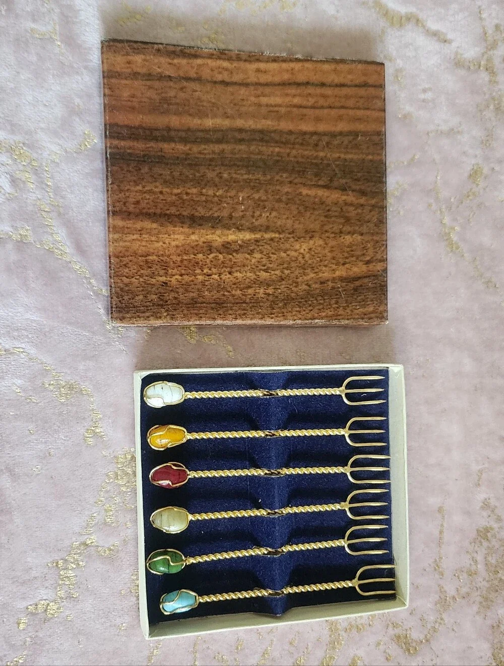 VINTAGE SET | Set of 6 Cocktail Forks